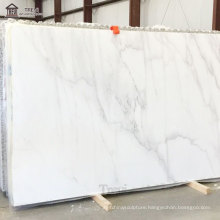 High Quality Wholesale Price Villa Decoration White Volakas Marble Slab for Sale